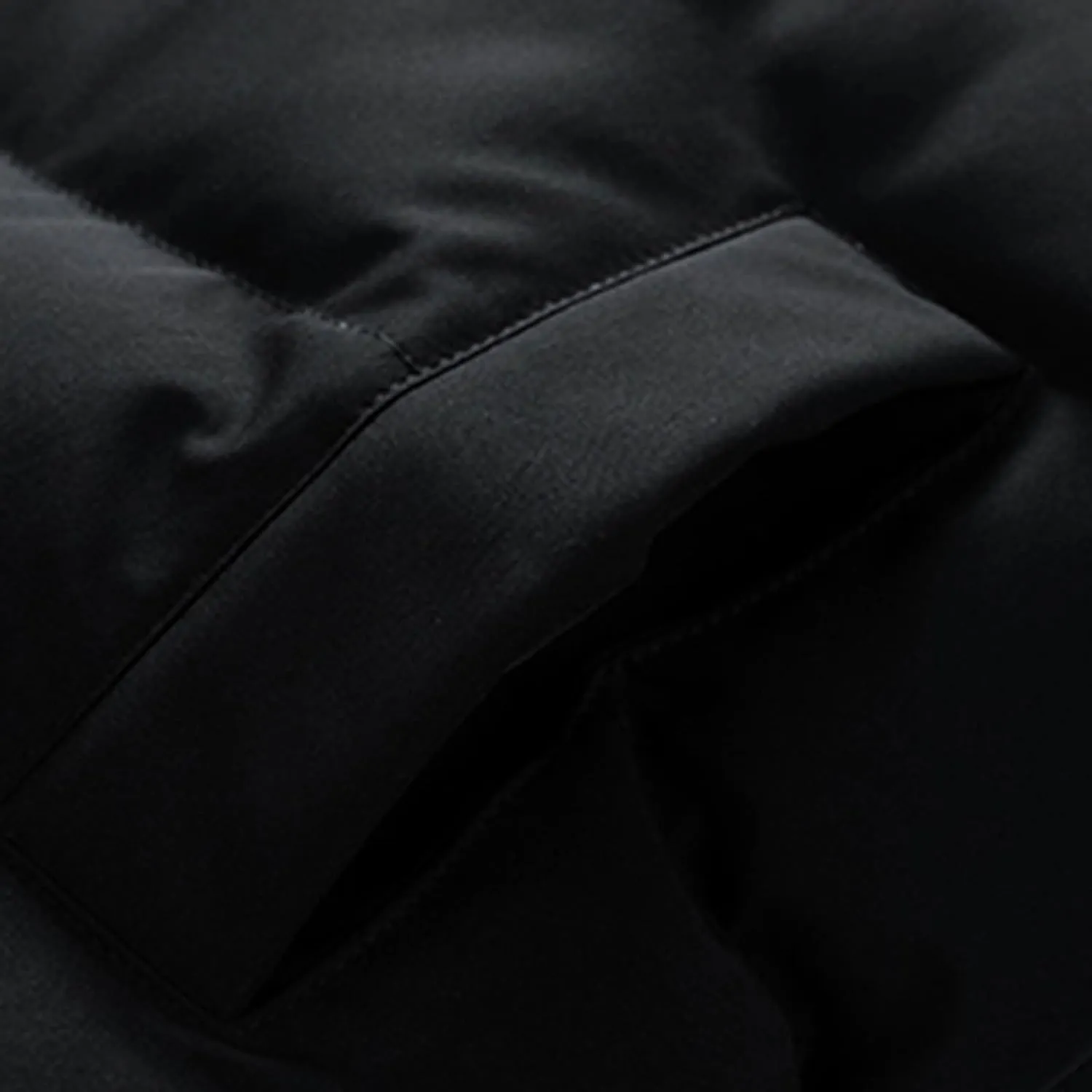 Men's New Zipper Open-Front Cardigan Jacket Coat Tops, Stand Collar Cotton-Padded Coat Solid Fleecing Long Sleeve Coat
