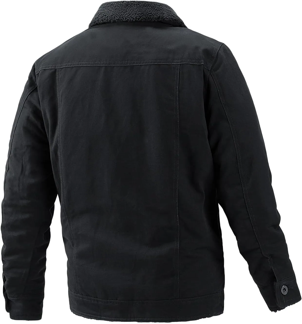 Men's Solid Color Casual Loose Fitting Long Sleeved Hooded Jackets Hoodless Outwear Coat，2024 Big and Tall For Men