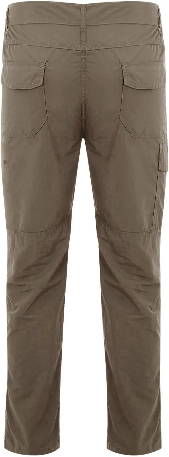 Mens Stretch Work Pants Quick-Dry Flexcamo Resistant Hiking Pants Lightweight Hunting Multi-Pocket Cargo Pants