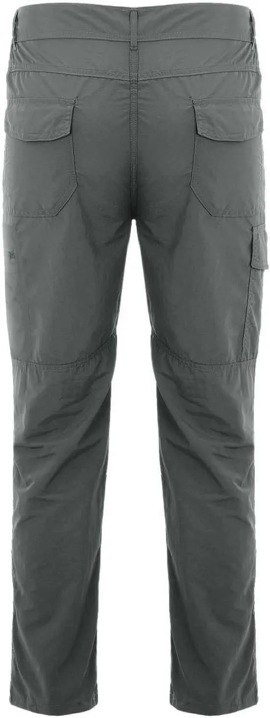 Mens Stretch Work Pants Quick-Dry Flexcamo Resistant Hiking Pants Lightweight Hunting Multi-Pocket Cargo Pants