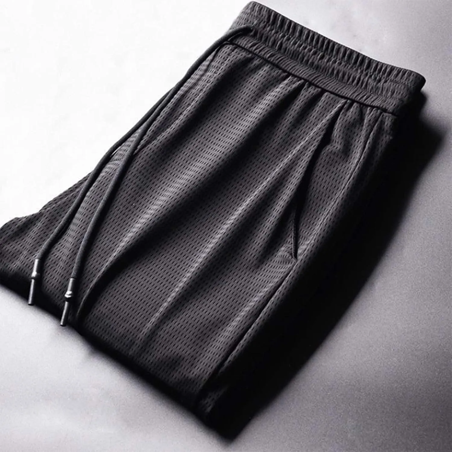 Men's Sweatpants Summer Drawstring Elastic Waist Fit Pockets Breathable Athletic Summer Comfy Fashion Joggers