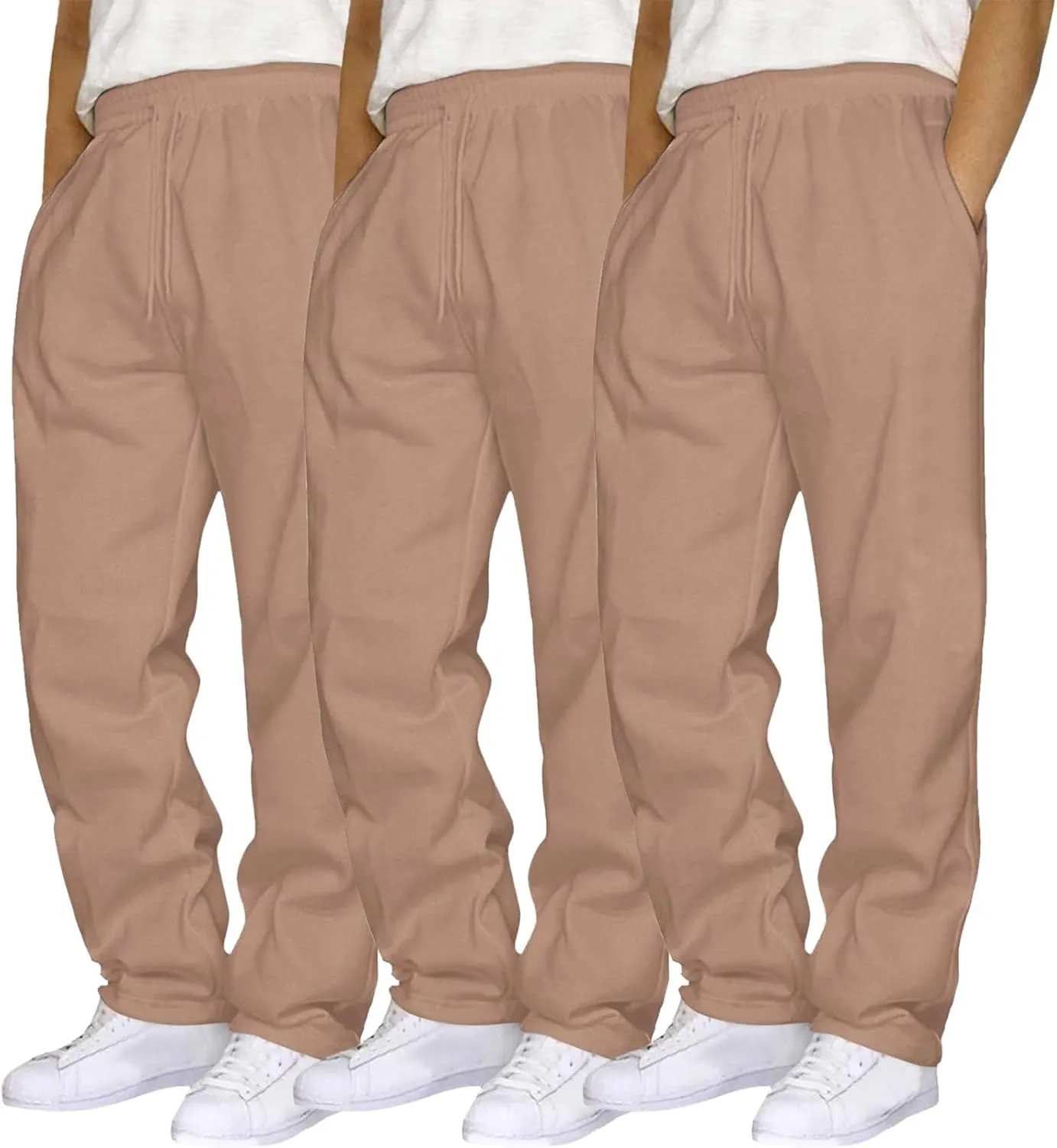 Men's Trendy Pants Summer Elastic Waist Fit Comfortable Leisure Style Sport Clothes Cute Running Trousers
