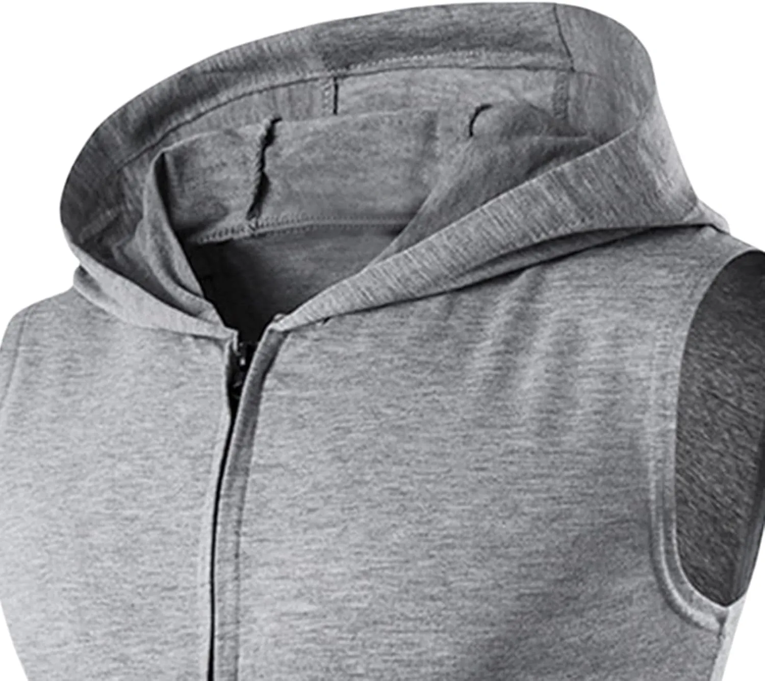 Mens V Neck Sweater Vest Sleeveless Slim Fit Knitted Pullover Sweater Casual Zip Up Business Comfy Tops Summer Shirts