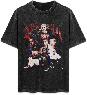 Men's Women's Vintage Oversized Casual Drop Shoulder Short Sleeve T Shirt Tops