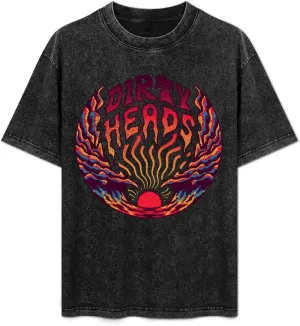 Mens Womens Vintage Oversized Short Sleeve T-Shirt Fashion Drop Shoulder Top