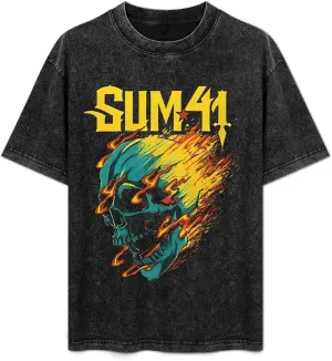 Men's Women's Vintage Oversized Short Sleeve T Shirt Funny Drop Shoulder Tops