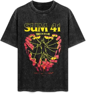 Men's Women's Vintage Oversized Short Sleeve T Shirt Funny Drop Shoulder Tops