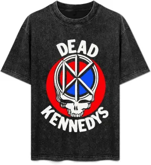 Mens Womens Vintage Oversized Short Sleeve T-Shirt Novelty Drop Shoulder Tops
