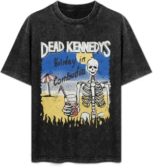 Mens Womens Vintage Oversized Short Sleeve T-Shirt Novelty Drop Shoulder Tops