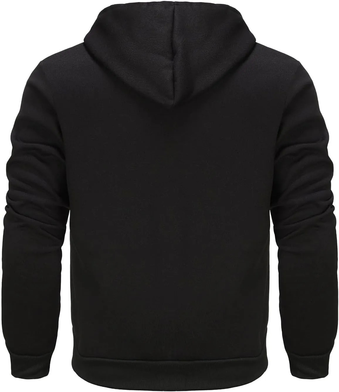 Men's Zip Up Long Sleeve Pockets Hooded Jacket Coats Lightweight Trendy Casual Color Block Slim Outwear with Pockets