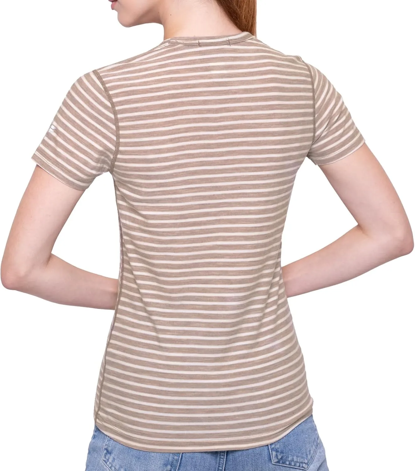 MERIWOOL Women’s Merino Wool Short Sleeve T Shirt Lightweight Base Layer Tee