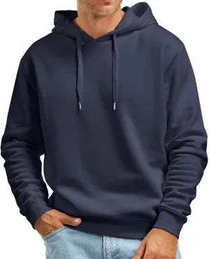 Mmoneyake Men's Short Sleeve Hoodies Lightweight Pullover Sweatshirts Gym Workout Athletic Shirt Solid Hoodies with Pockets