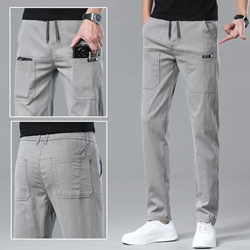 Multipants Luxury Pants, Multipants High Stretch Multi-Pocket Cargo Pants, Cargo Pants for Men