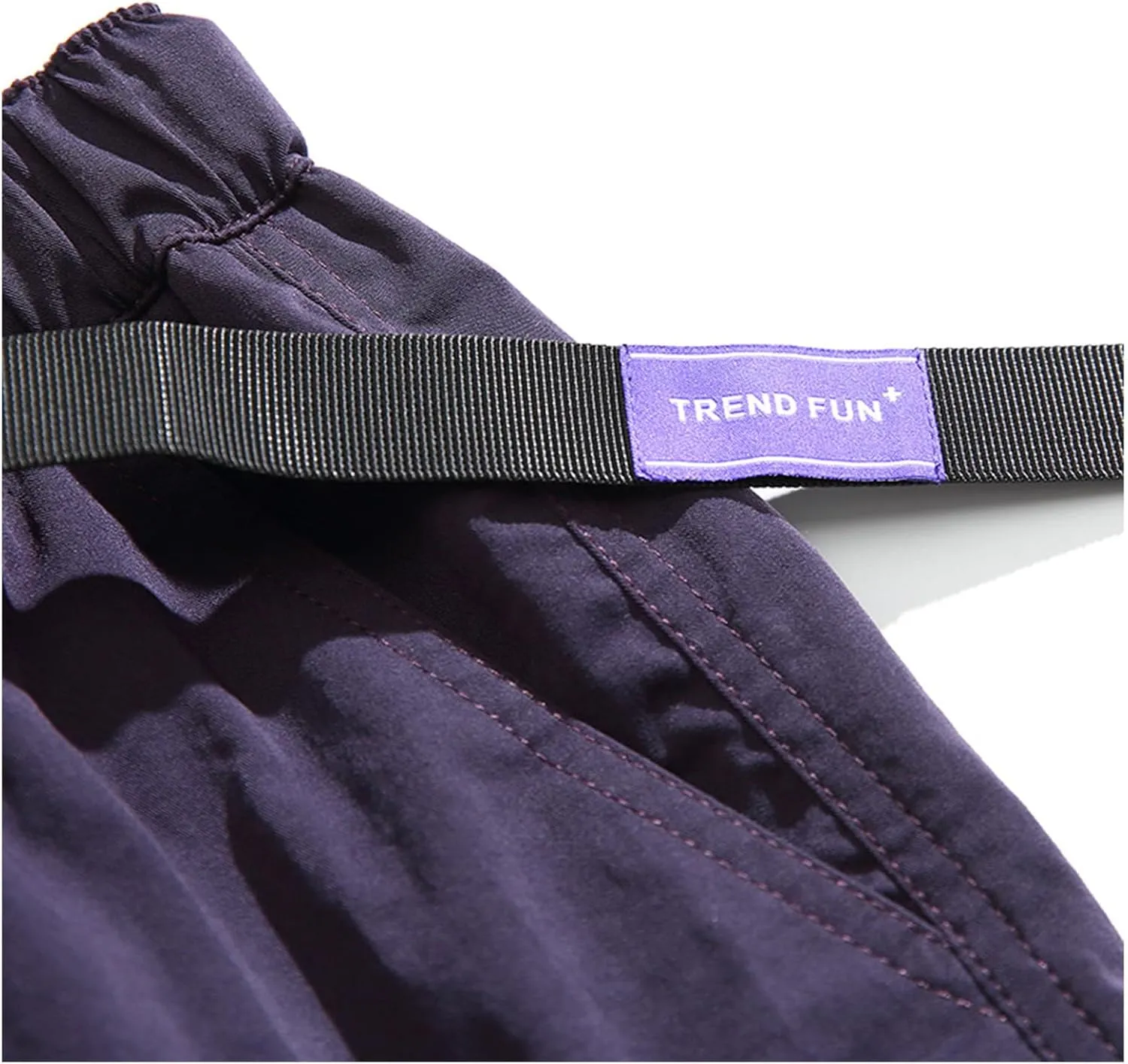 Outdoor Cargo Pants for Men 2024 Elastic Waist Belt Tactical Work Pants Ripstop Lightweight Waterproof Hiking Pants