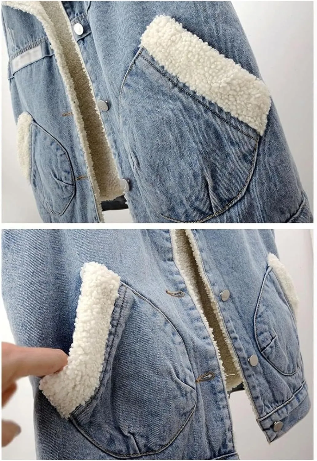 Oversized Denim Vest For Women Jackets Trendy Jeans Classic Sleeveless Distressed Vest Oversized Boyfriend Outerwear