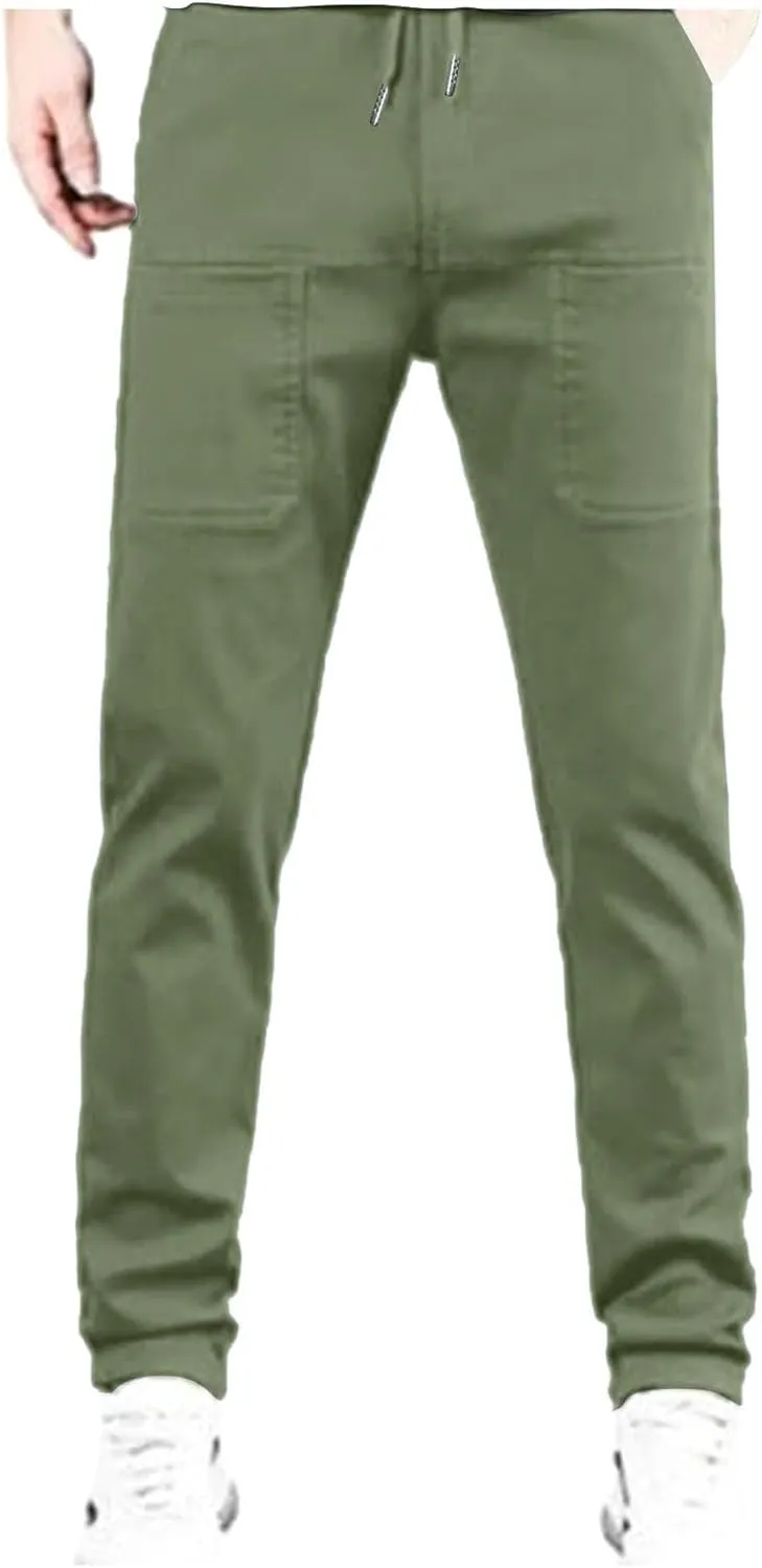 Pointoke Cargo Pants, Multipants - High Stretch Multi-Pocket Cargo Pants, Lightweight Hiking Jogger Multi Pockets