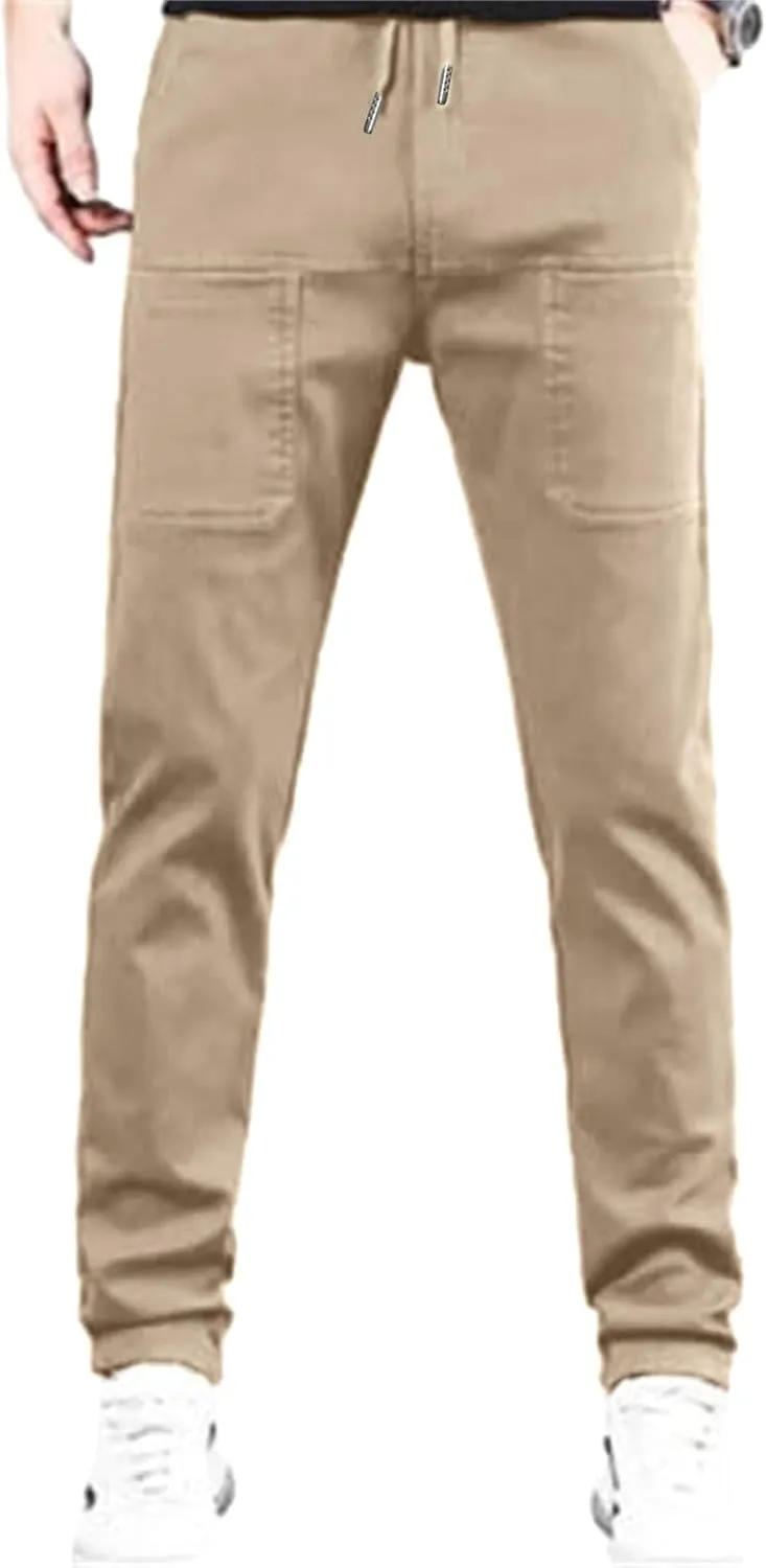 Pointoke Cargo Pants, Multipants - High Stretch Multi-Pocket Cargo Pants, Lightweight Hiking Jogger Multi Pockets