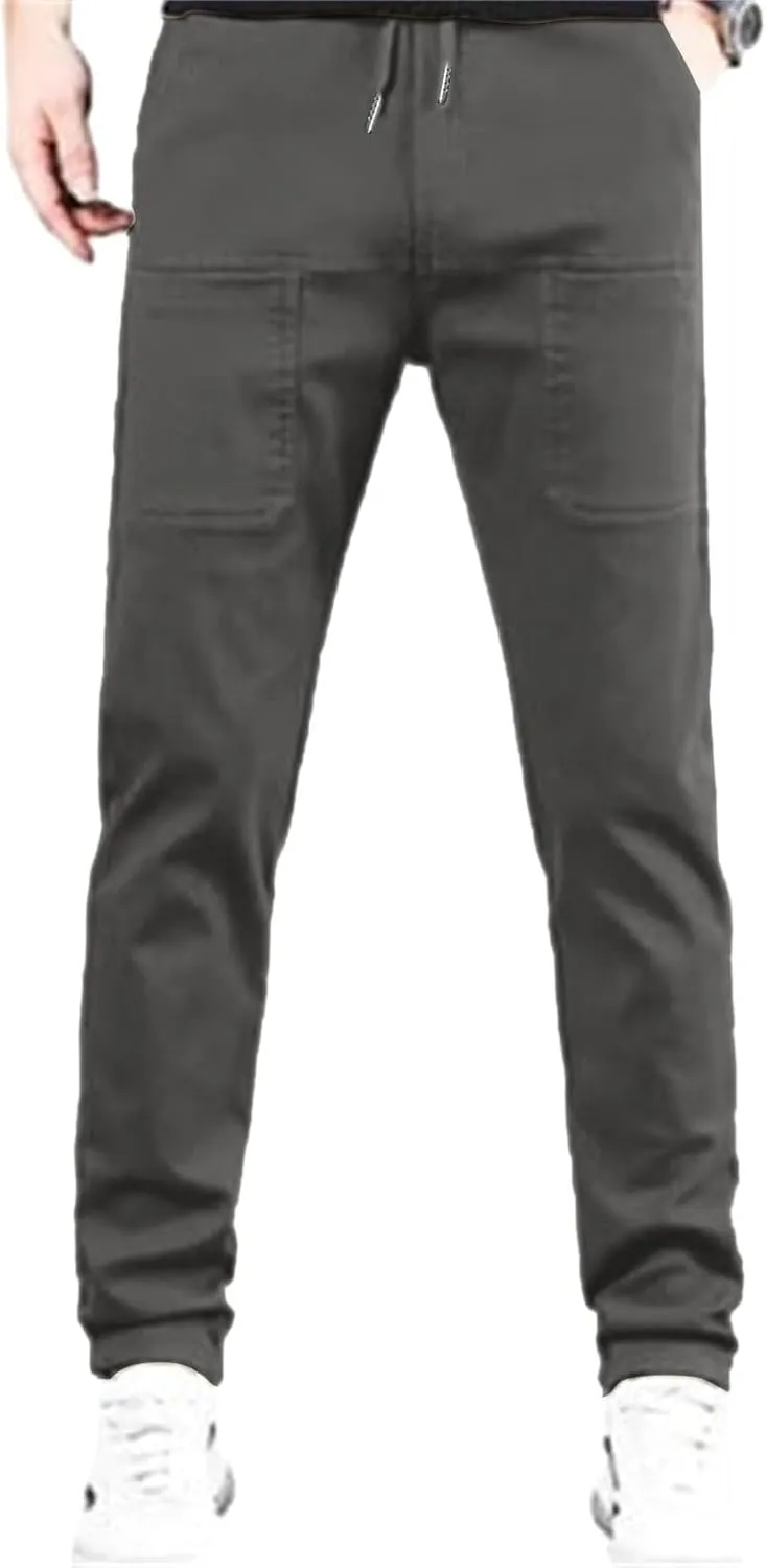 Pointoke Cargo Pants, Multipants - High Stretch Multi-Pocket Cargo Pants, Lightweight Hiking Jogger Multi Pockets