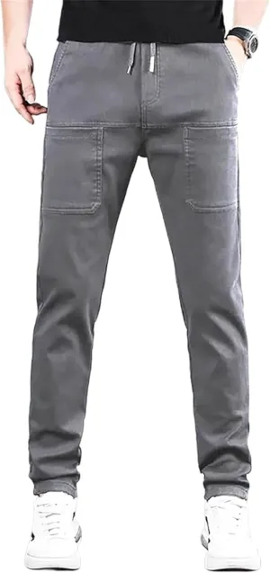 Pointoke Cargo Pants, Multipants - High Stretch Multi-Pocket Cargo Pants, Relaxed Fit Stretch Quick Dry Work