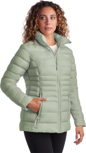 Reebok Women's Jacket - Lightweight Puffer Parka Coat – Casual Jacket for Women (S-XL)