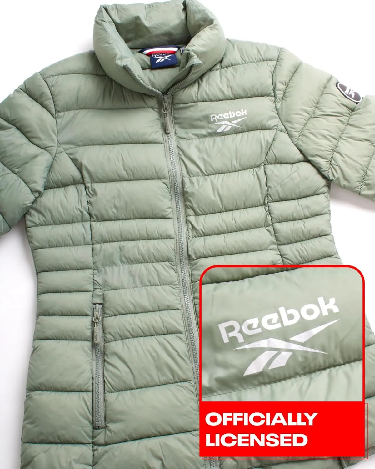 Reebok Women's Jacket - Lightweight Puffer Parka Coat – Casual Jacket for Women (S-XL)