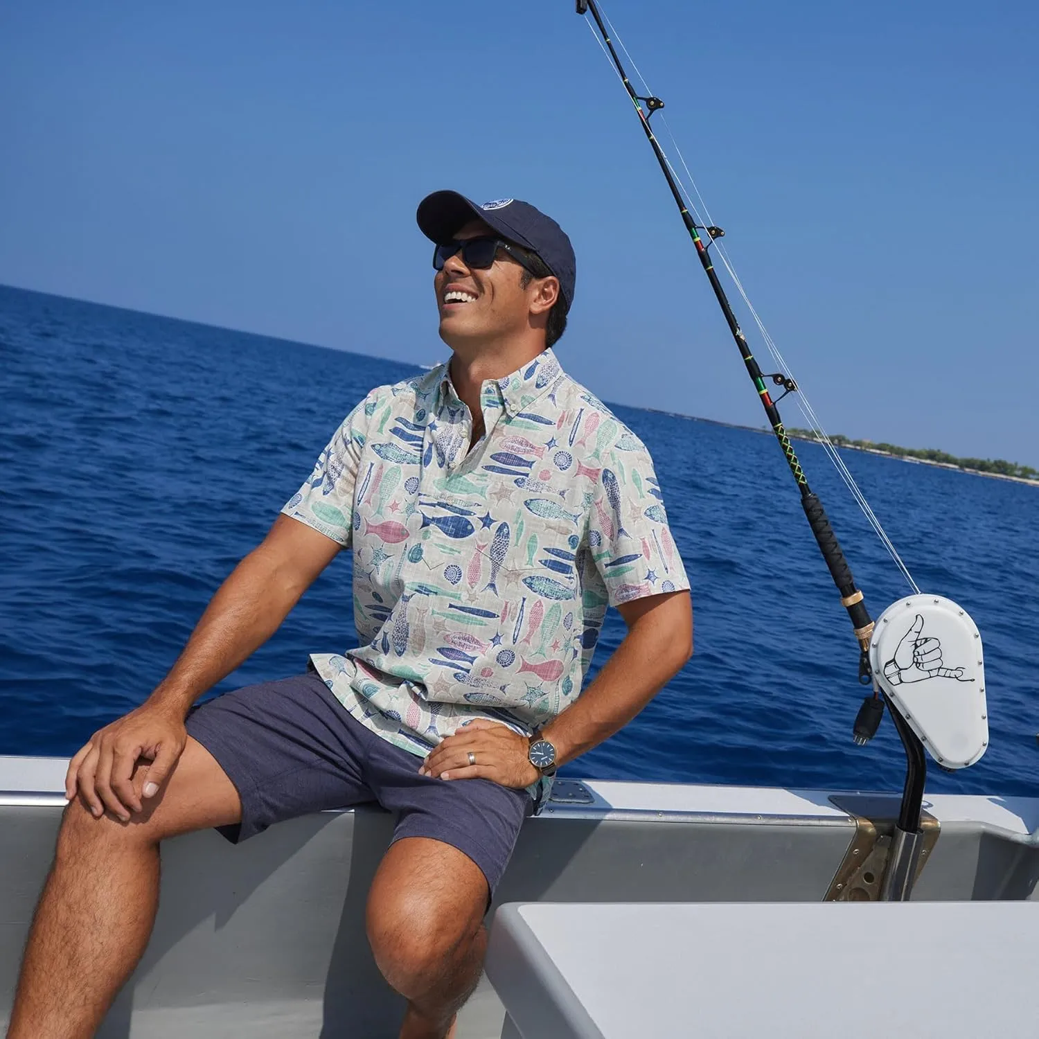 Reyn Spooner Oceanic Hawaiian Aloha Shirt - Button Front