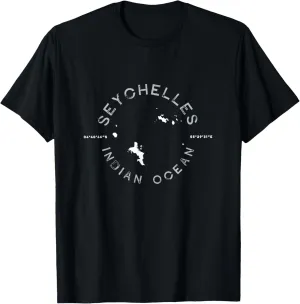Seychelles Graphic Vintage Retro T T-Shirt