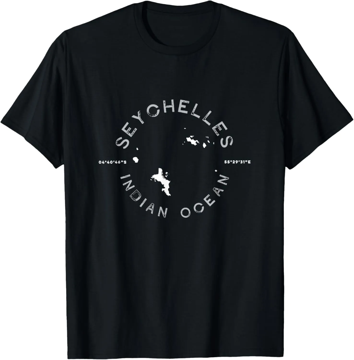 Seychelles Graphic Vintage Retro T T-Shirt