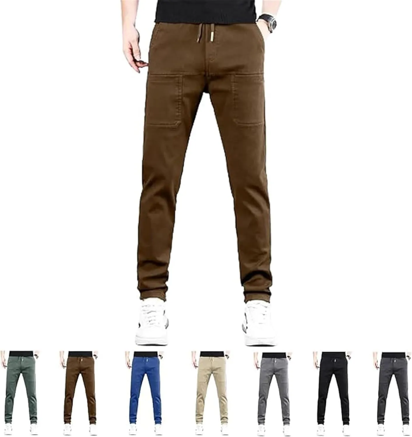 Sirmale Multipants - High Stretch Multi-Pocket Cargo Pants, Breathable Casual Lightweight Pants with Pockets