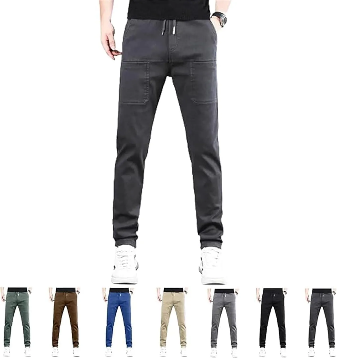 Sirmale Multipants - High Stretch Multi-Pocket Cargo Pants, Breathable Casual Lightweight Pants with Pockets