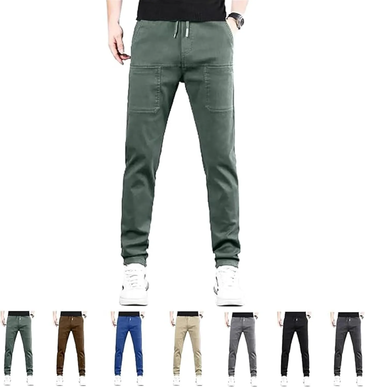 Sirmale Multipants - High Stretch Multi-Pocket Cargo Pants, Breathable Casual Lightweight Pants with Pockets