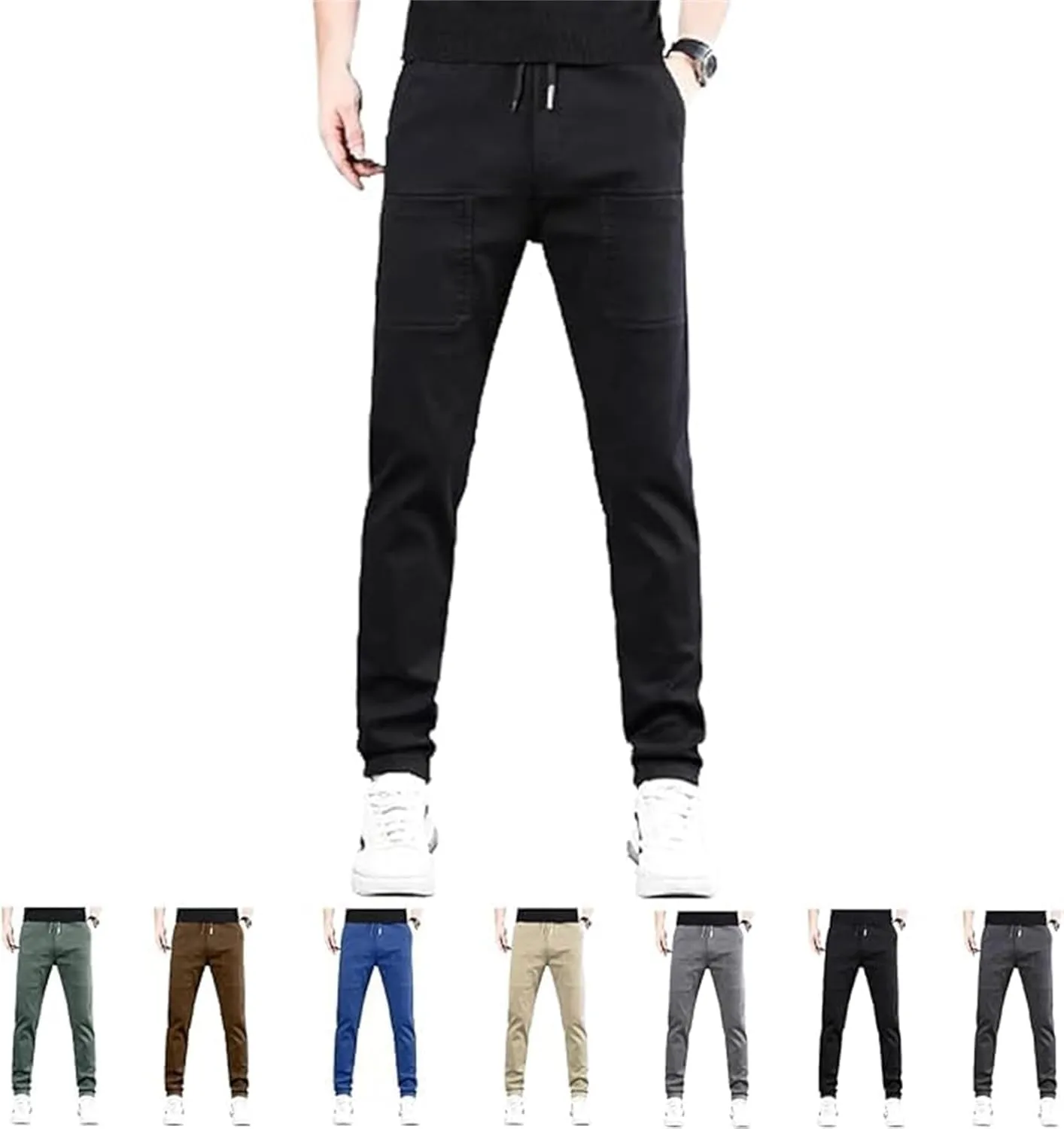Sirmale Multipants - High Stretch Multi-Pocket Cargo Pants, Breathable Casual Lightweight Pants with Pockets