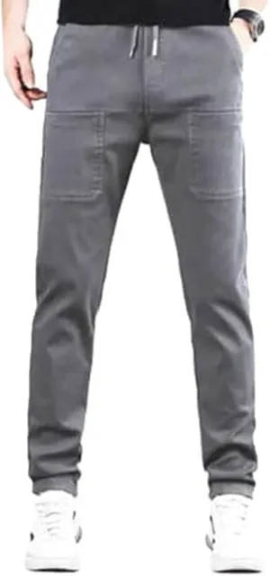 Sirmale MultiPants - High Stretch Multi-Pocket Cargo Pants, Men's Stretch Multi-Pocket Skinny Cargo Pants