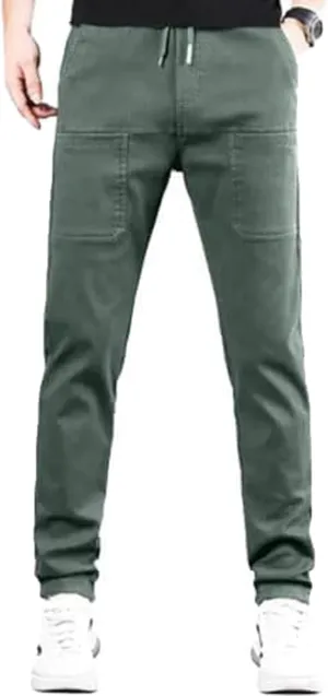 Sirmale MultiPants - High Stretch Multi-Pocket Cargo Pants, Men's Stretch Multi-Pocket Skinny Cargo Pants