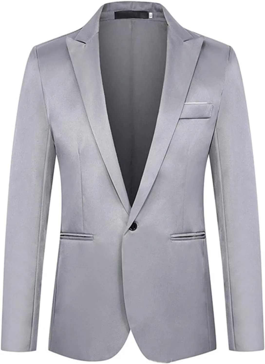 Slim Fit Blazer for Men Peak Lapel Summer Blazers Mens Suits Regular Fit Blazer Sports Jacket One Button Men's Suit