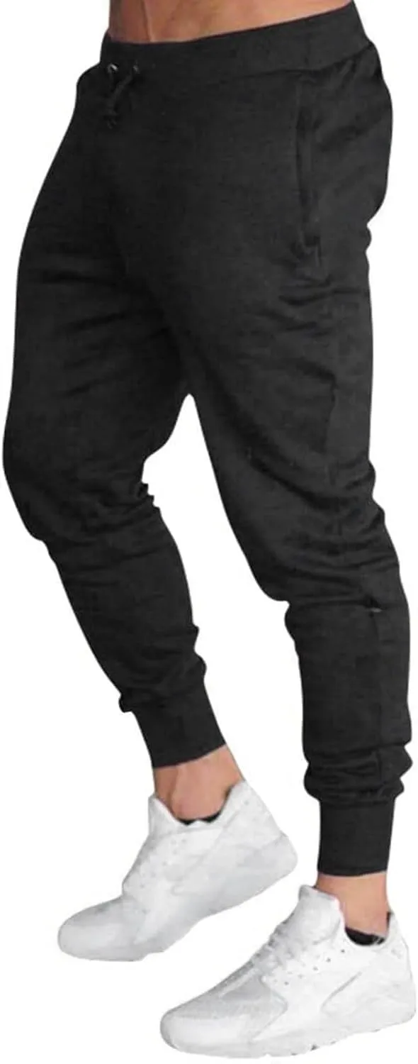 Slim Leg Pants for Men Summer Elastic Waist Fit Breathable Soft Fit Sport Clothes Comfy Fashion Trendy Trousers