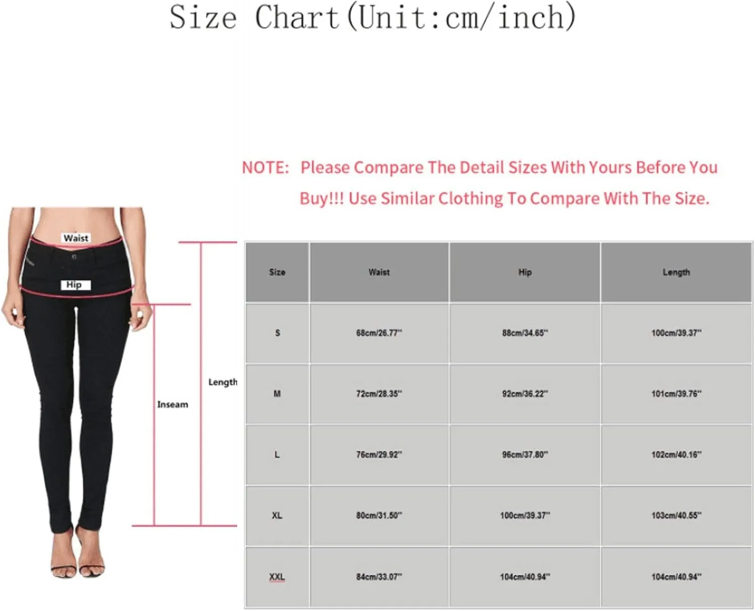 Stretchy Jeans for Women Fashion Elastic Butt Lifting Tummy Control Leggings Casual Mid-Rise Pencil Pants with Pocket