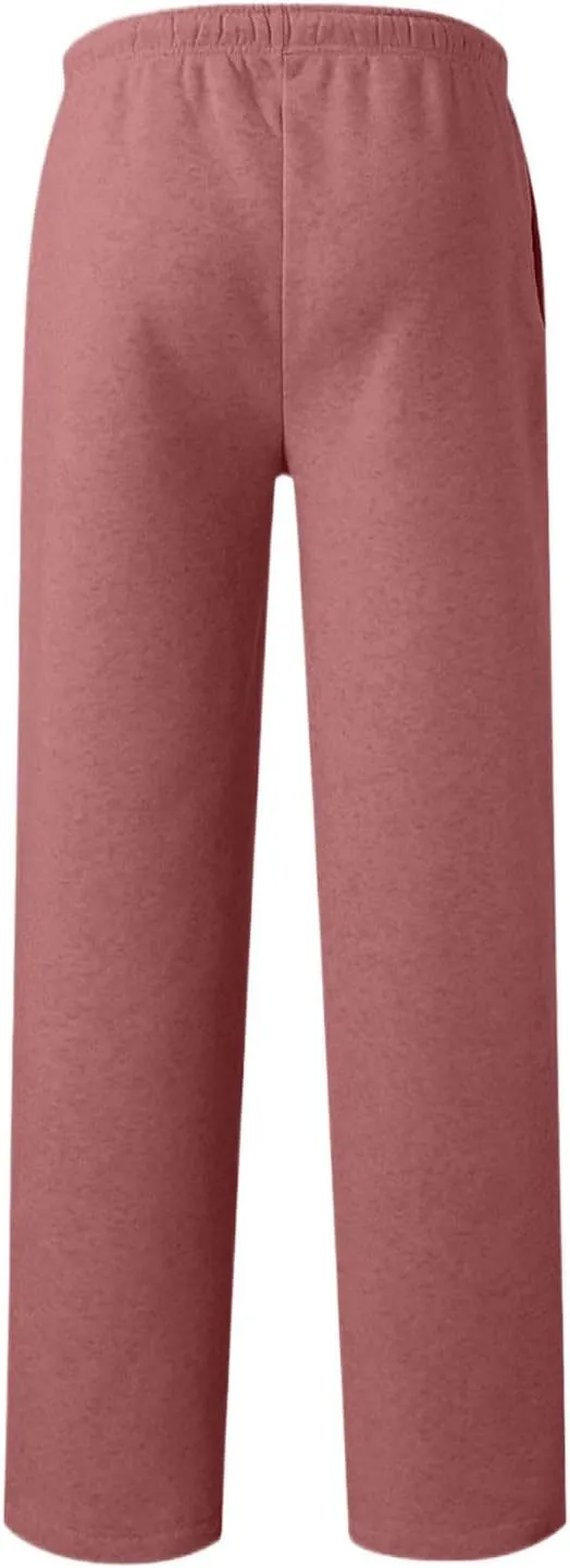 Sweatpants for Men Slacking Slacks Track Tapered Solid Split Stretch Expandable Waist Cargo Pink,Purple,Dark