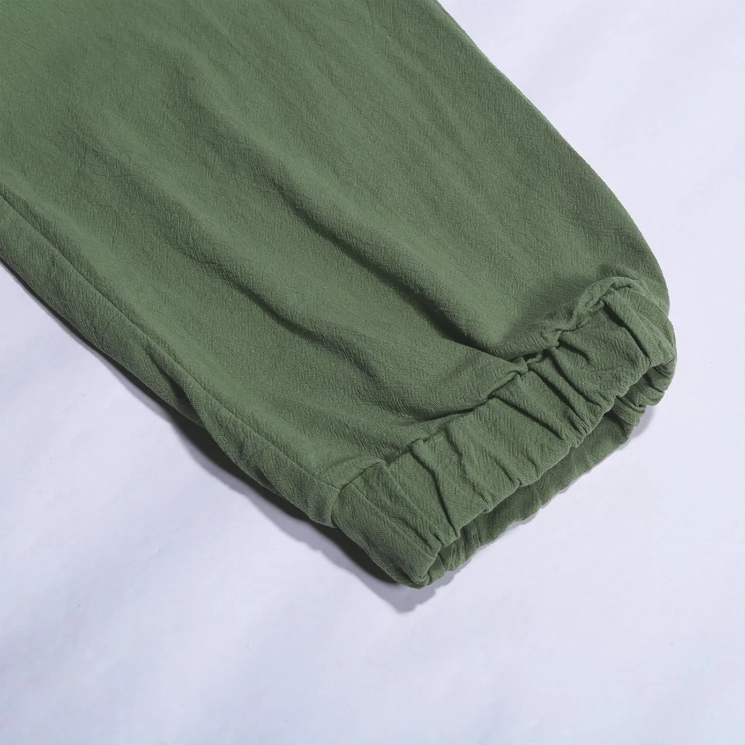 Sweatpants for Men Summer Drawstring Elastic Waist Fit Pockets Casual Athletic Summer Fresh Running Trousers