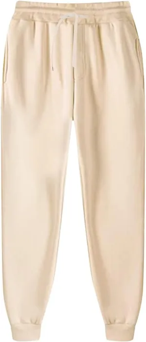 Sweatpants for Men Summer Drawstring Elastic Waist Fit Pockets Comfortable Loose Sport Clothes Fresh Joggers