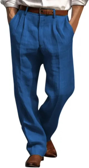 Trendy Pants for Men Summer Elastic Waist Fit Fashion Leisure Style Sport Clothes Comfy Fashion Running Trousers