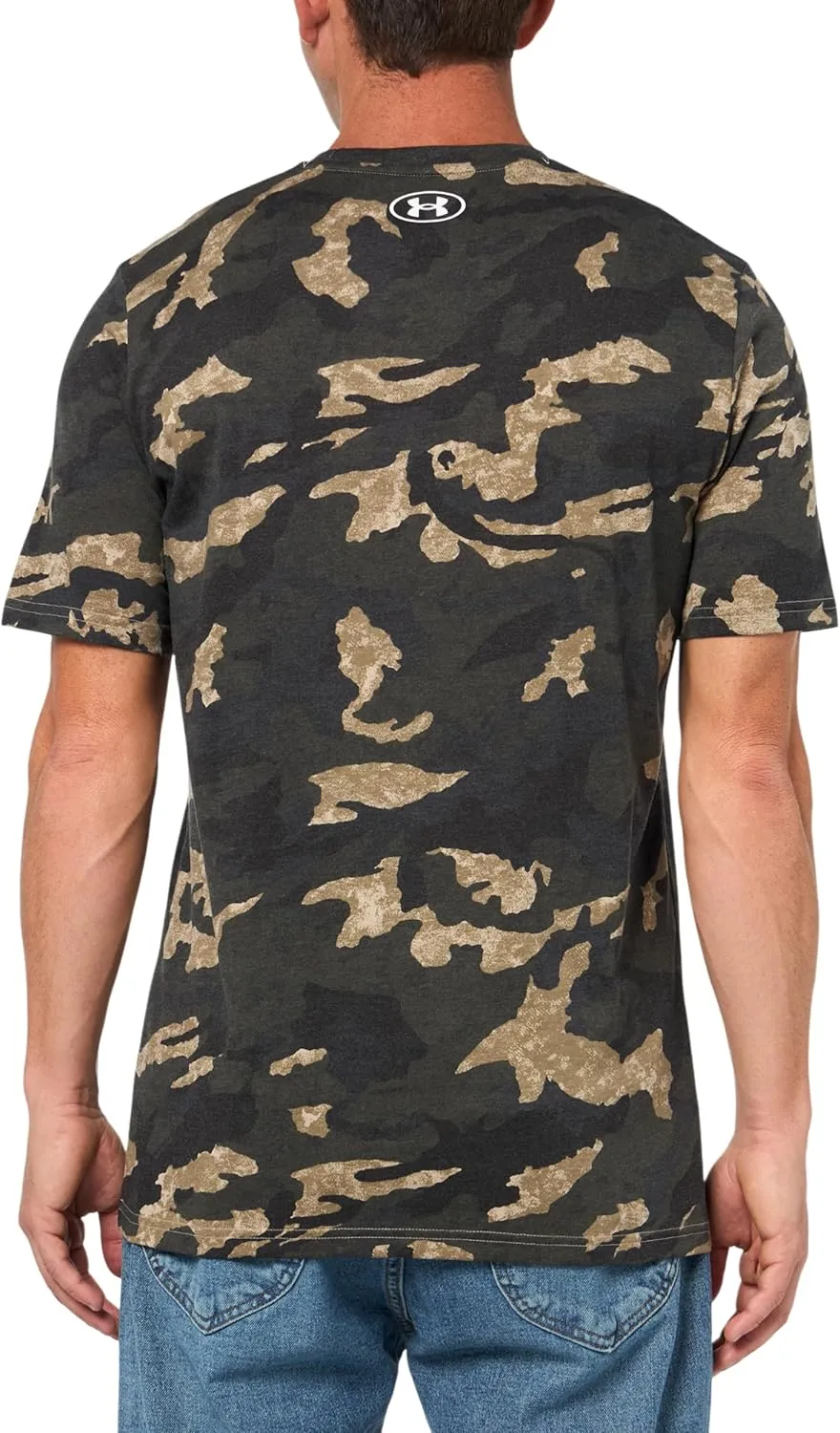 Under Armour Men's Project Rock All Over Print Short Sleeve T Shirt