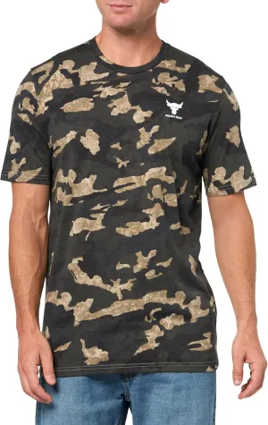 Under Armour Men's Project Rock All Over Print Short Sleeve T Shirt