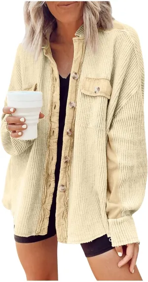 Wangxldd Ladies Fashion Casual Jacket Sweaters Long Sleeve Mid-Length Plus Size Jacket Sports Jacket Available In Plus Size