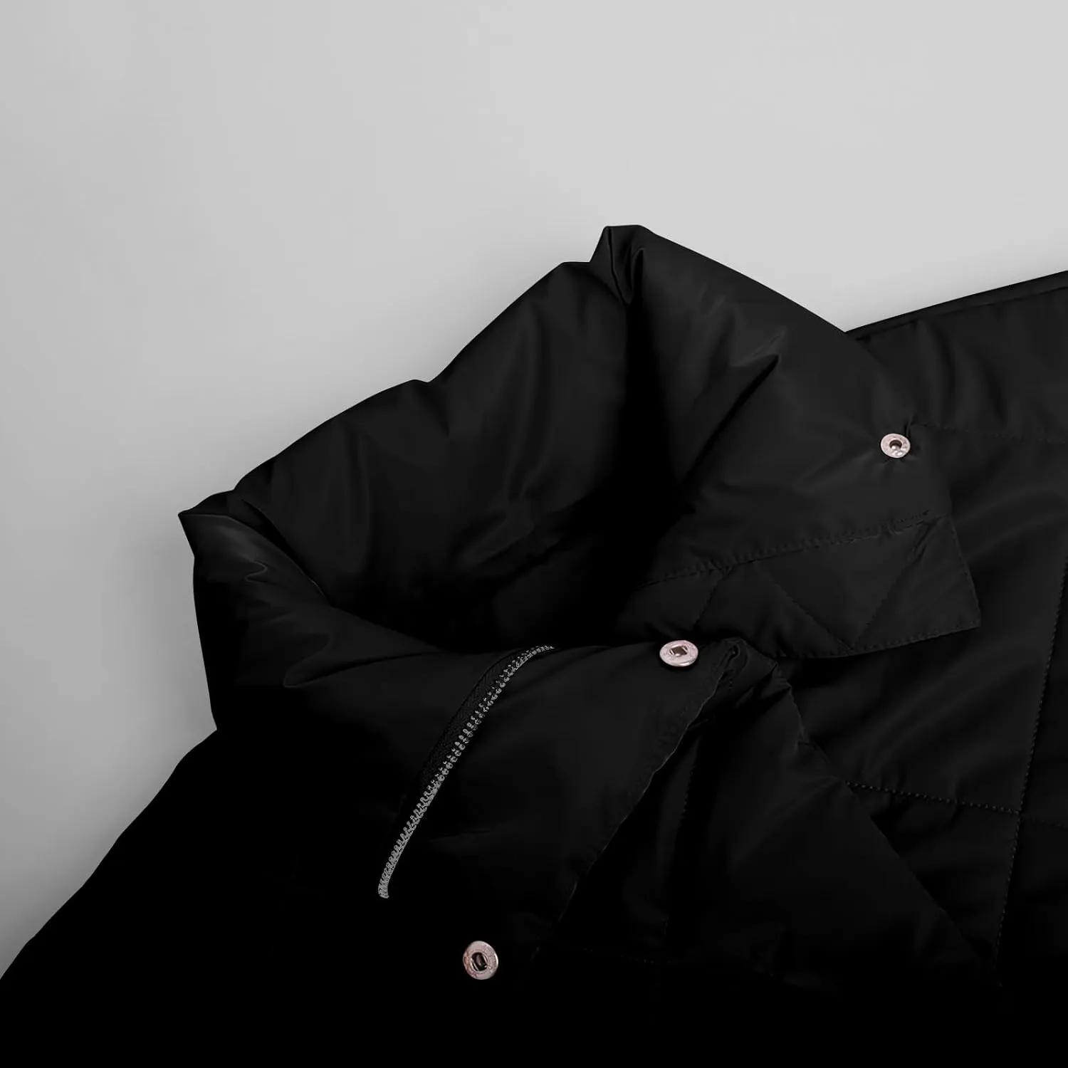 Women Thickened Shiny down Jacket Winter Puffy Jacket Oversized Warm Puffer Coat Ladies Heavyweight Bubble Outerwear