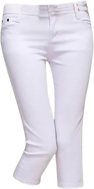 Womens Capri Jeans High Waist Stretchy Roll-up Skinny Cuffed Cropped 2025 Summer Slim Fit Denim Pants Trendy Outfits