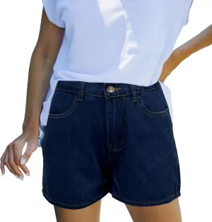 Women's Denim Pants Summer Baggy High Waisted Flowy Wide Leg Buttons Pleated Casual Jean Shorts 2025 Fashion Shorts