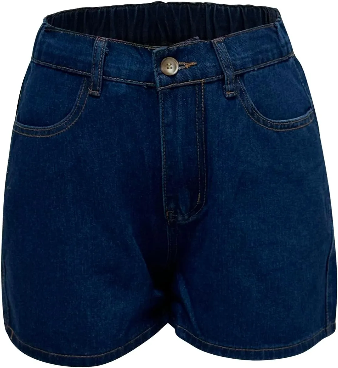 Women's Denim Pants Summer Baggy High Waisted Flowy Wide Leg Buttons Pleated Casual Jean Shorts 2025 Fashion Shorts