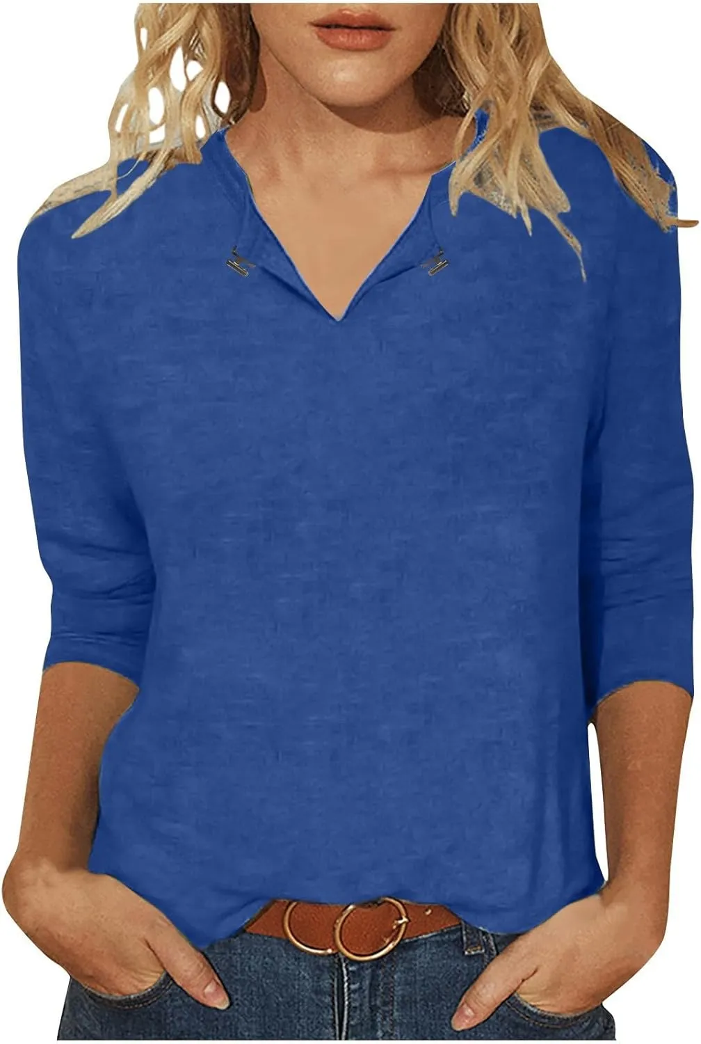 Women's Oversized Cotton Linen Shirts Blouses Tops Long Sleeve High Low Button Up Shirts Plus Size