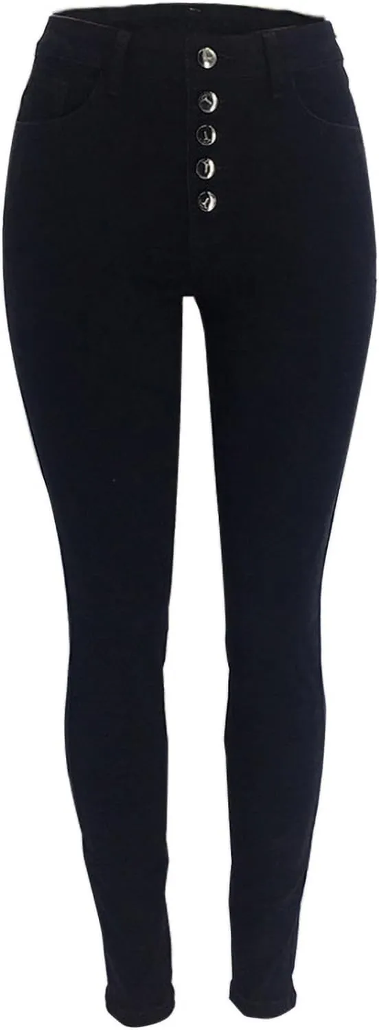 Women's Skinny Jeans High Waist Butt Lifting Denim Pants